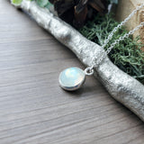 Moonstone Necklace, Faceted