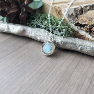 Labradorite Necklace, Round