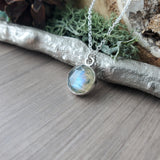 Labradorite Necklace, Round