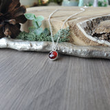 Garnet Necklace, Faceted