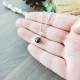 Garnet Necklace, Faceted