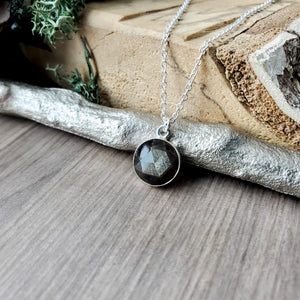 Golden Sheen Obsidian Necklace