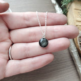 Golden Sheen Obsidian Necklace