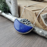 Ocean Necklace, Lapis Lazuli