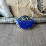 Ocean Necklace, Lapis Lazuli