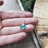 Mint Green Kyanite Necklace