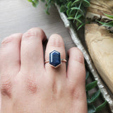 Sapphire Ring, Hexagon