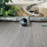 Banded Agate Ring