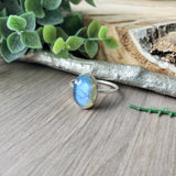 Labradorite Ring, Oval