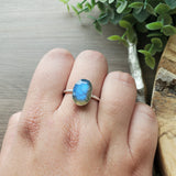 Labradorite Ring, Oval