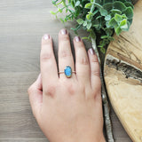 Labradorite Ring, Oval