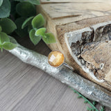 Golden Moonstone Ring, Faceted,