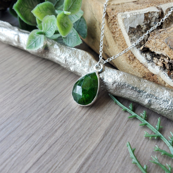 Chrome Diopside Necklace