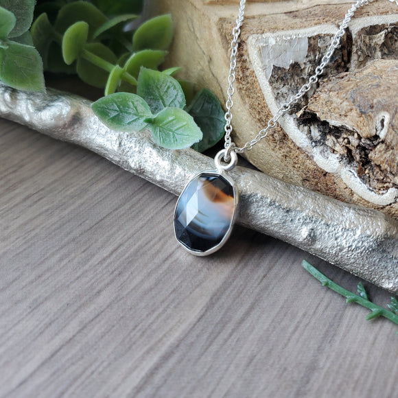 Banded Agate Necklace