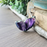 Fluorite Butterfly Necklace