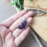 Fluorite Butterfly Necklace