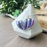 Fluorite Butterfly Necklace