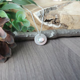 Opal Necklace, Crystal Pipe Opal