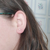 Traingle Studs, Tiny