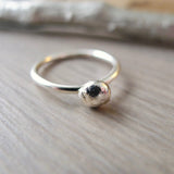 Pebble Ring, Silver